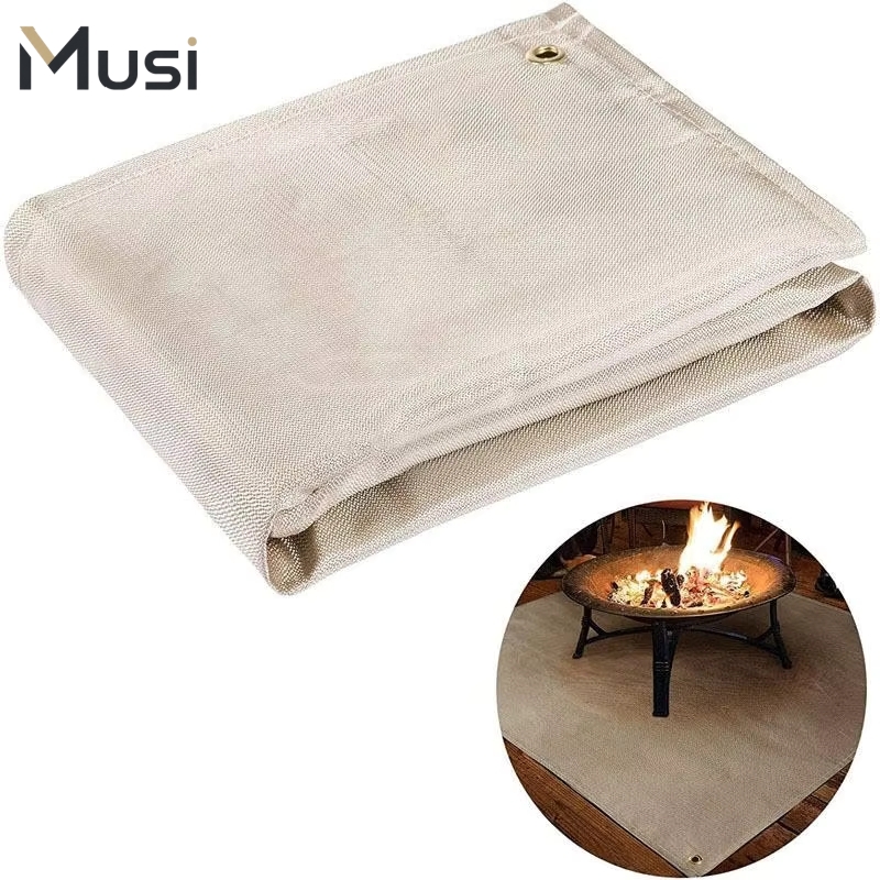 Camping Cooking Mat - Tapis de barbecue ignifuge, coussin isolant