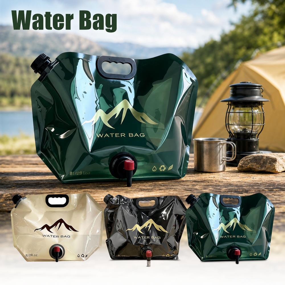 Camping Cooking Bag - Réservoir d'eau portable d'extérieur 8L, sac