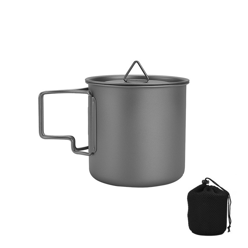 Camping Cooking Pack - Tasse de camping en titane avec