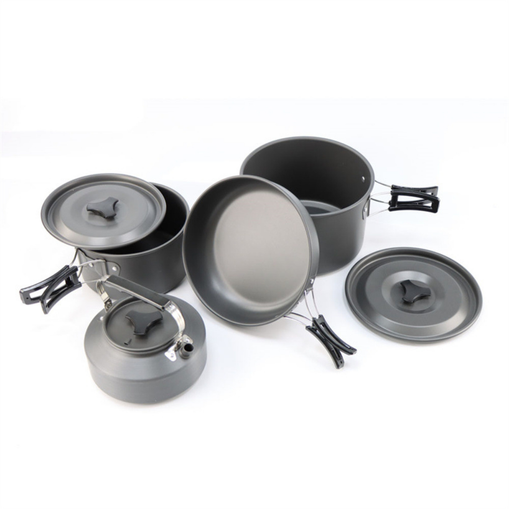 Nesting Camping Cooking Set - Ensemble de cuisine de camping en