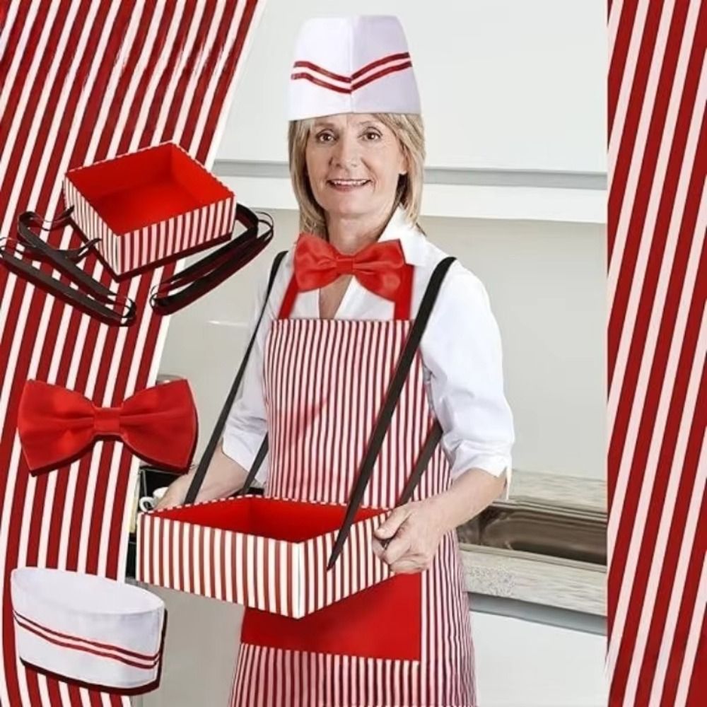 Camping Cooking Apron - Tablier de cosplay de serveur de