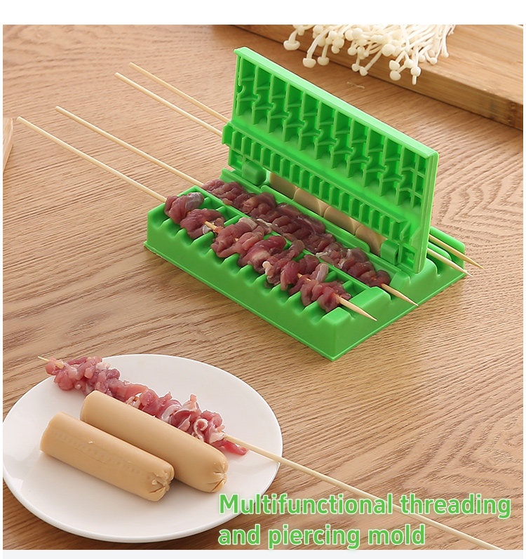 Camping Cooking Vegetables - Outil de préparation de brochettes en