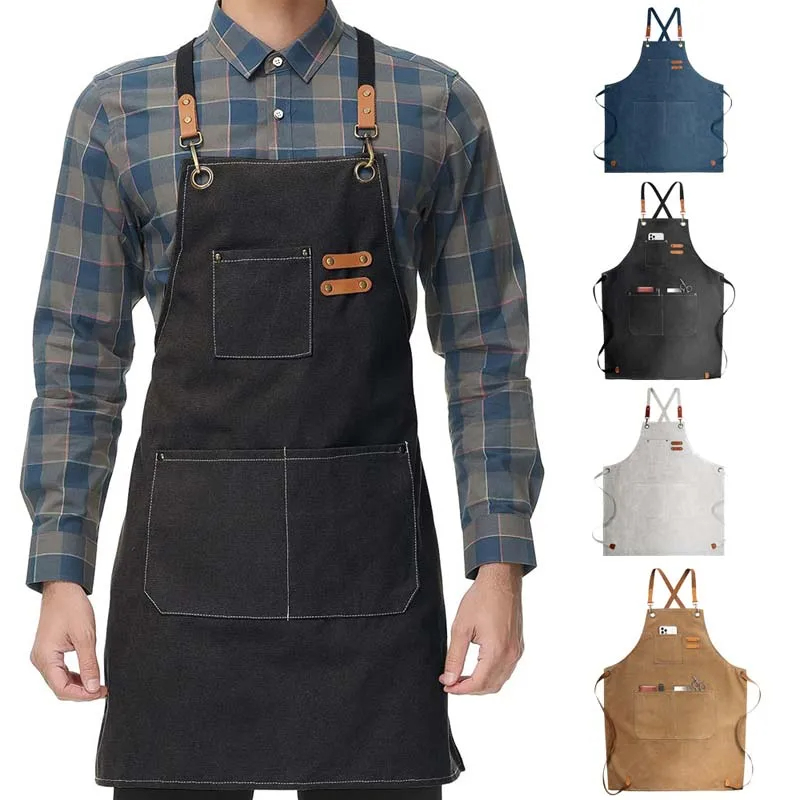 Camping Cooking Apron - Tablier en toile résistant à l'huile