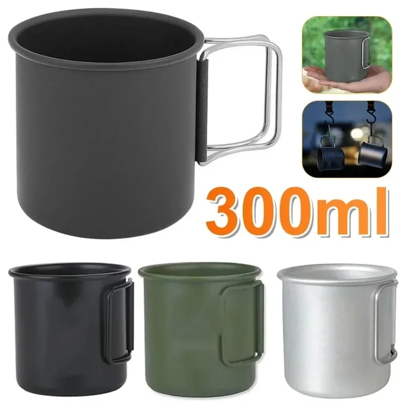 Camping Cooking Pot - Nouvelle tasse pliable en alliage d'aluminium