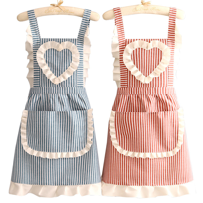 Camping Cooking Apron - Tablier à volants pour femmes en