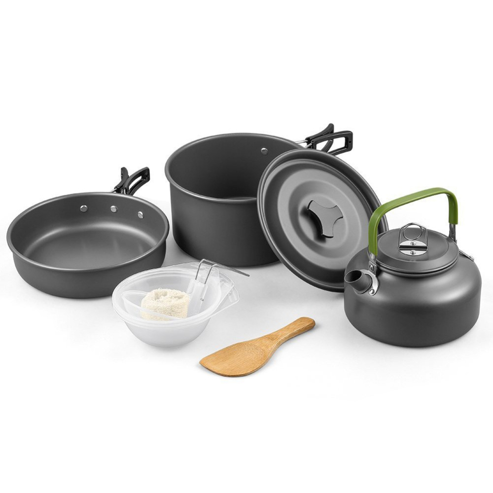 Camping Cooking Set Non Stick - Ensemble de cuisine de camping en