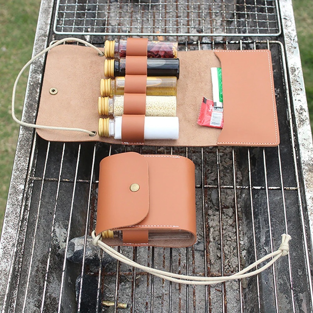 Camping Cooking Bag - Ensemble de bouteilles d'épices de camping