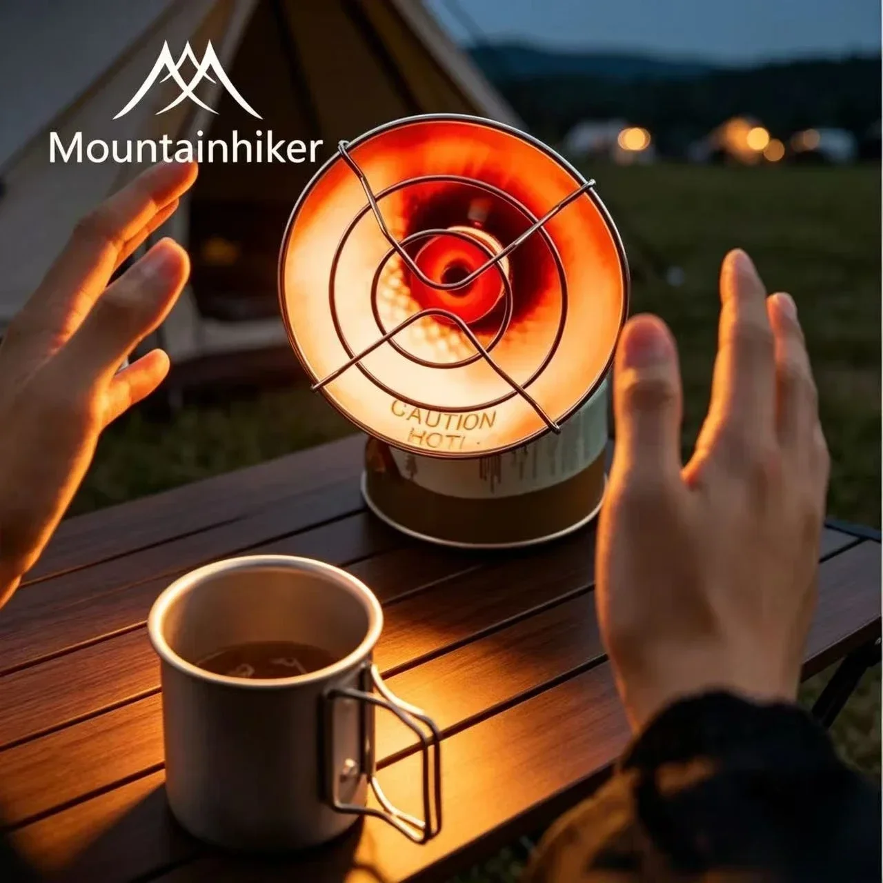 Camping Cooking Butane - Réchaud à gaz portable miniature MOUNTAINHIKER