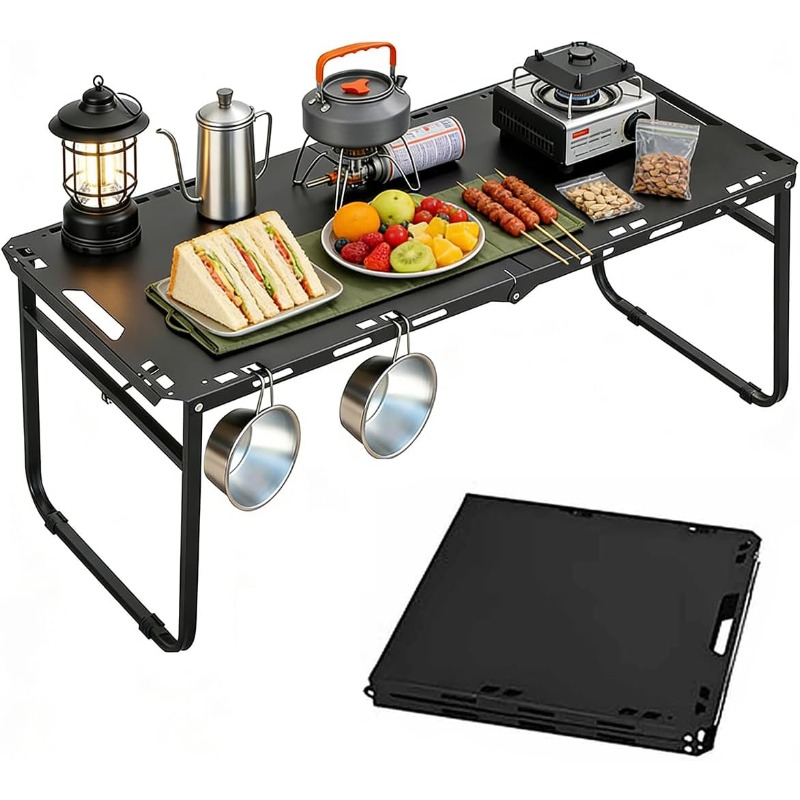 Camping Cooking Bag - Table de camping pliable réglable portable