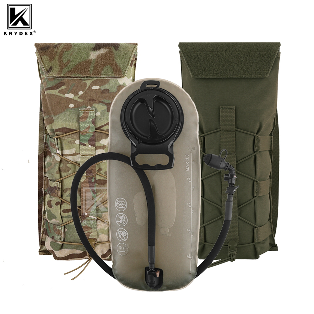 Camping Cooking Bag - KRYDEX tactique 3L hydratation Molle Pack