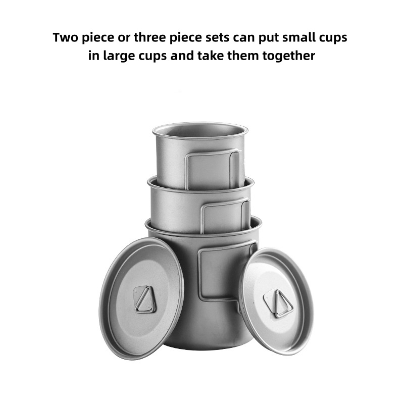 Tasse de camping en titane ave - Camping Cooking Pack avis et prix