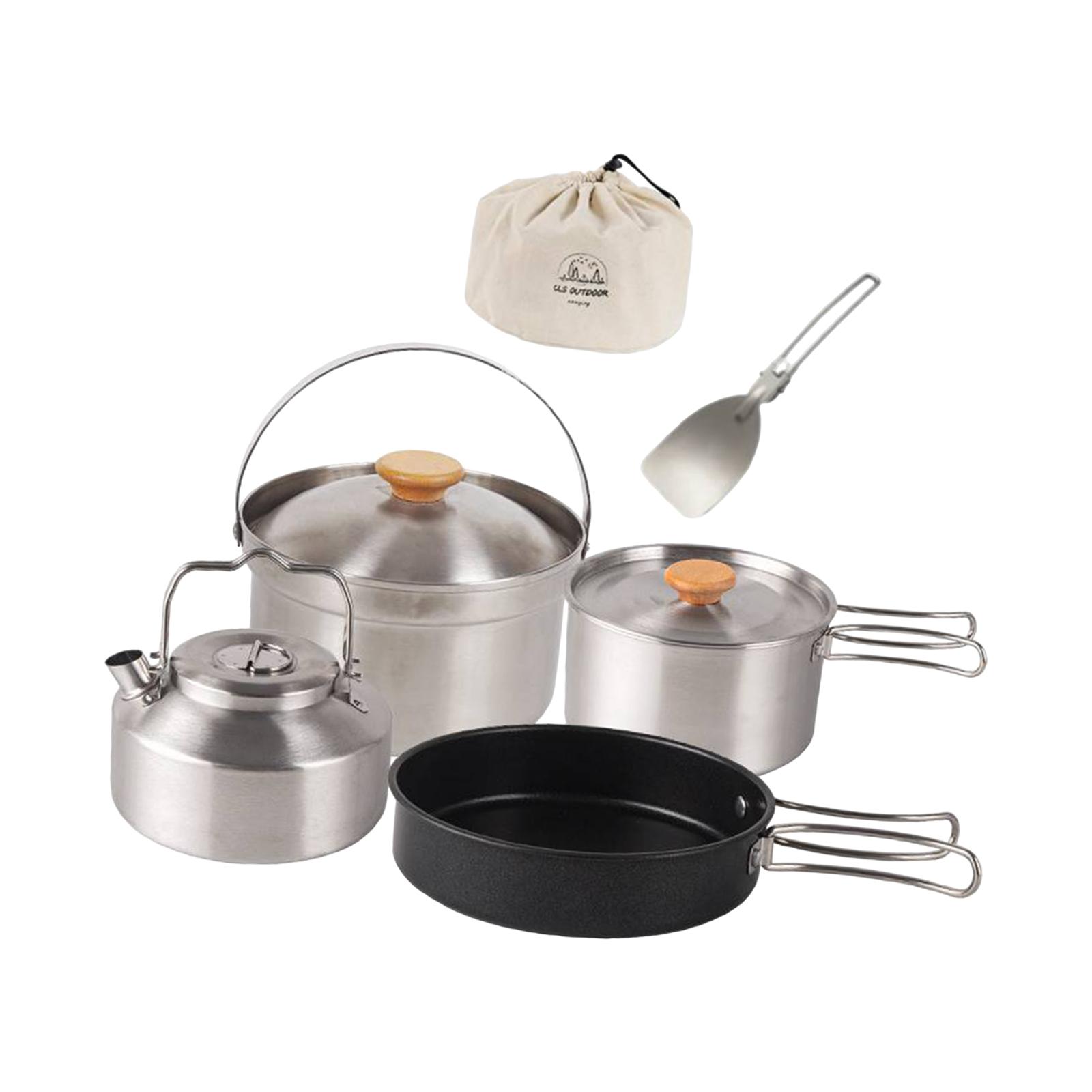 Ustensiles de cuisine de Campi - Camping Cooking Set Non Stick avis et prix