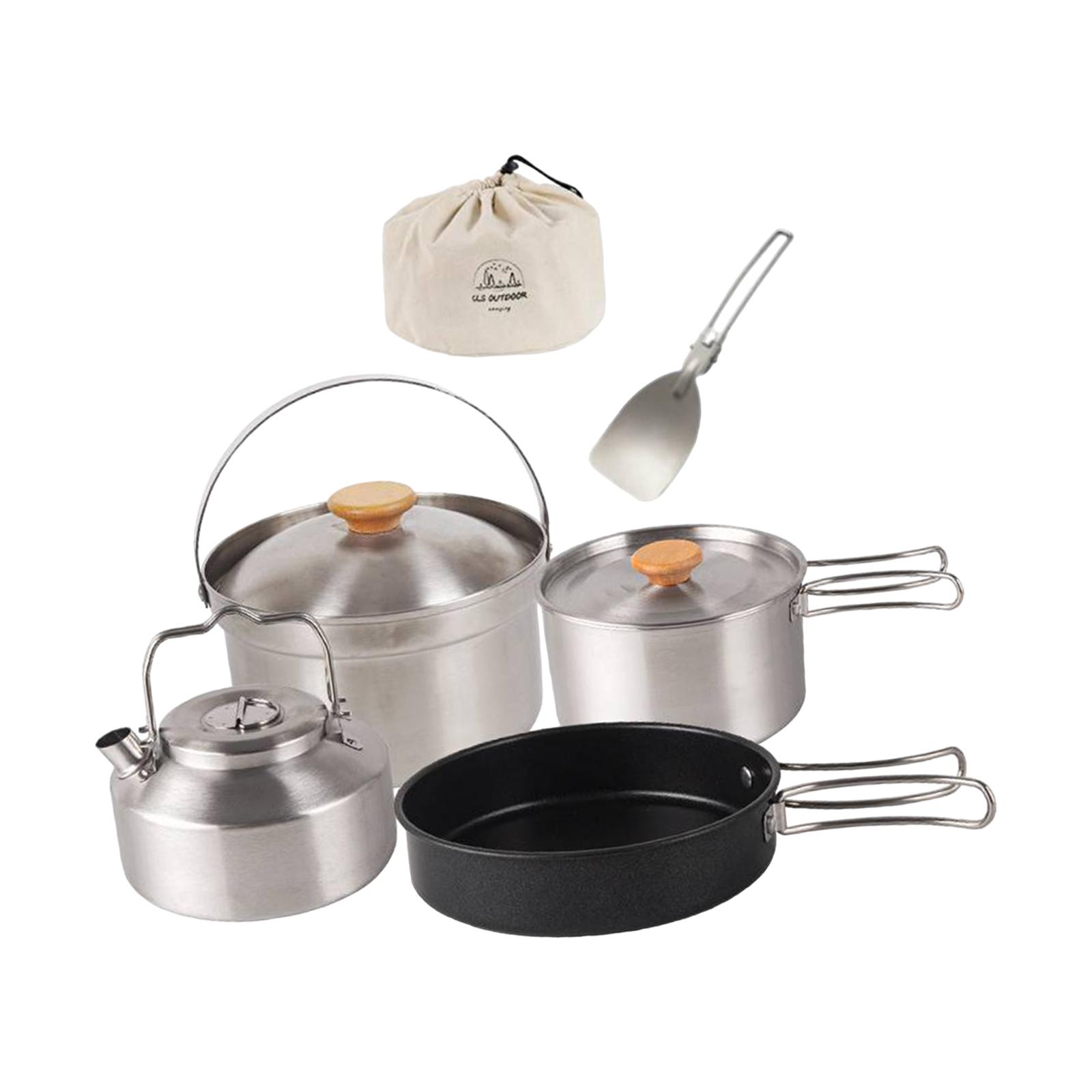 Ustensiles de cuisine de Campi - Camping Cooking Set Non Stick avis et prix