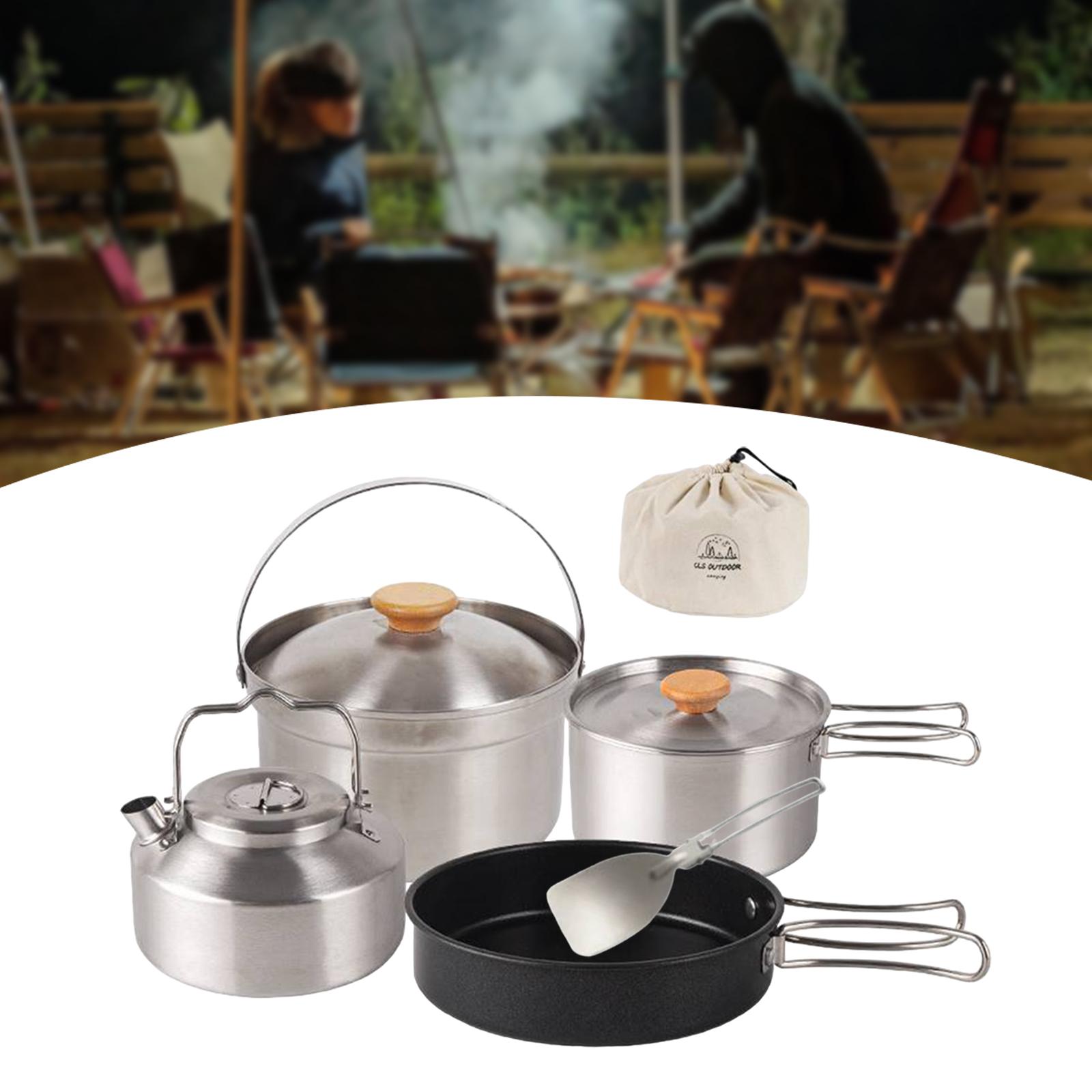 Ustensiles de cuisine de Campi - Camping Cooking Set Non Stick avis et prix