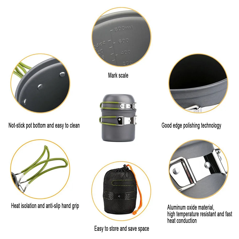 Ustensiles de cuisine de Campi - Camping Cooking Pack avis et prix