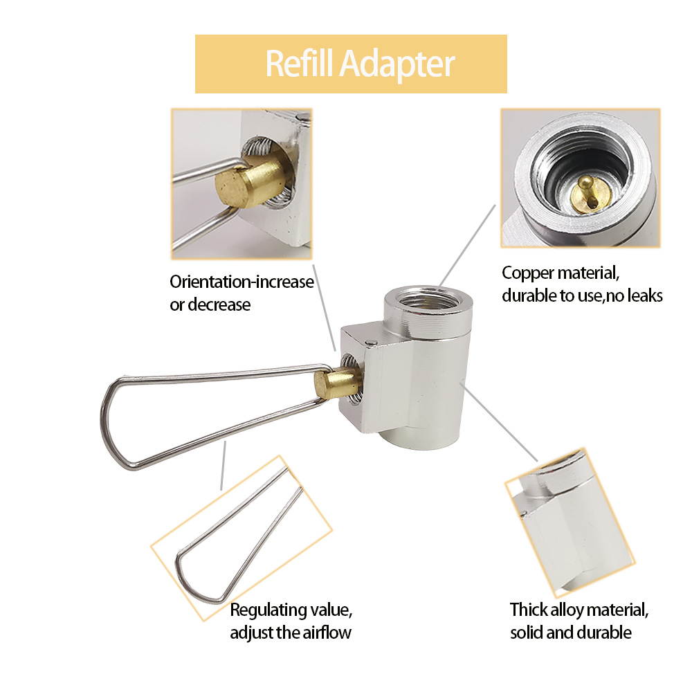 Adaptateur de réchaud de campi - Camping Cooking Butane avis et prix