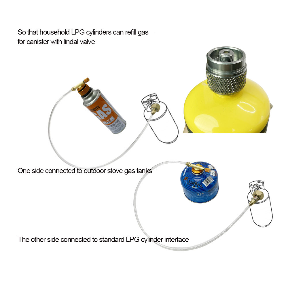 Adaptateur de recharge de gaz  - Camping Cooking Fuel avis et prix