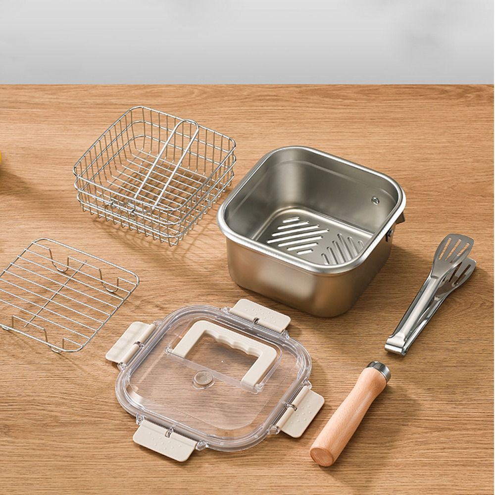 Poêle à frire Portable en acie - Camping Cooking Pack avis et prix
