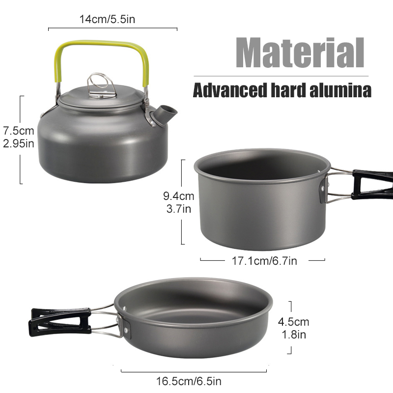 WESTTUNE – Kit d'ustensiles de - Camping Cooking Pack avis et prix