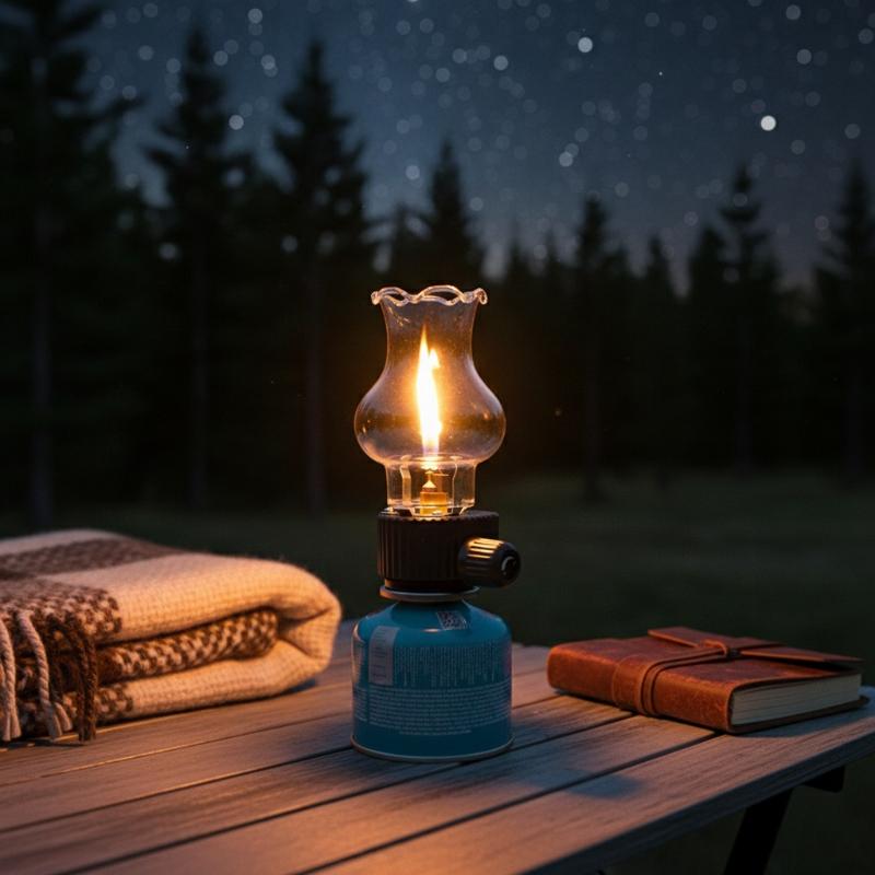 Lampe à gaz butane compacte et - Camping Cooking Butane avis et prix