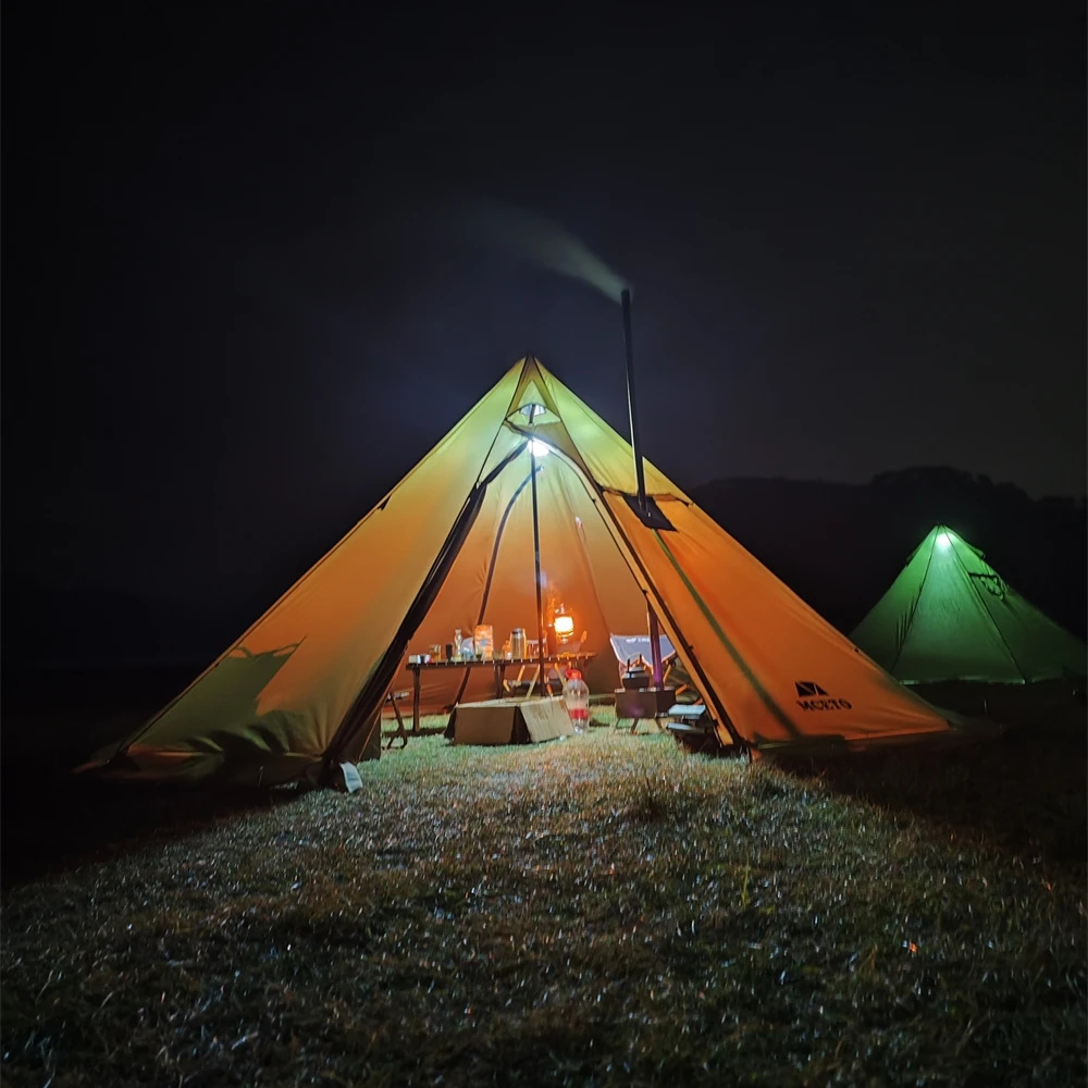 500PRO Tipi tente chaude avec  - Campfire Cooking In Another World avis et prix