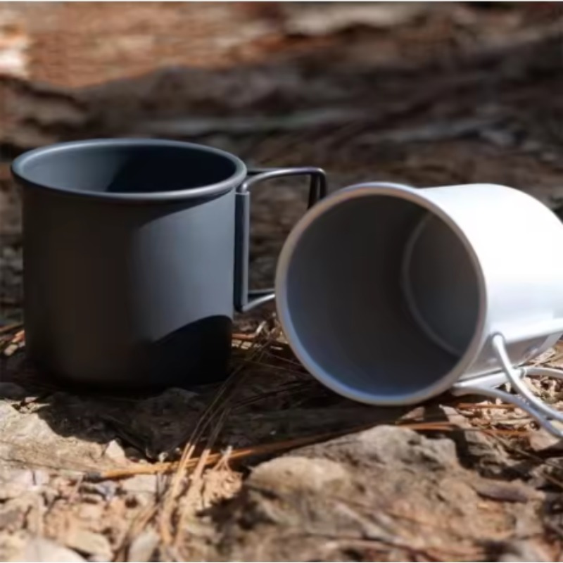 Nouvelle tasse pliable en alli - Camping Cooking Pot avis et prix