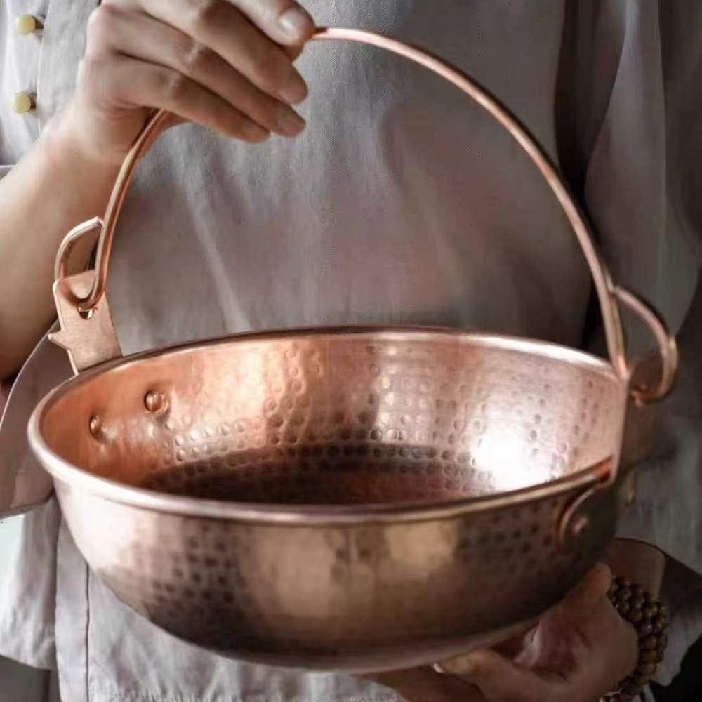 Marmite suspendue en cuivre Vi - Camping Cooking Pot avis et prix