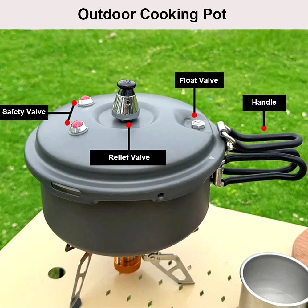 Mini-cuiseur à pression de cam - Camping Cooking Pack avis et prix