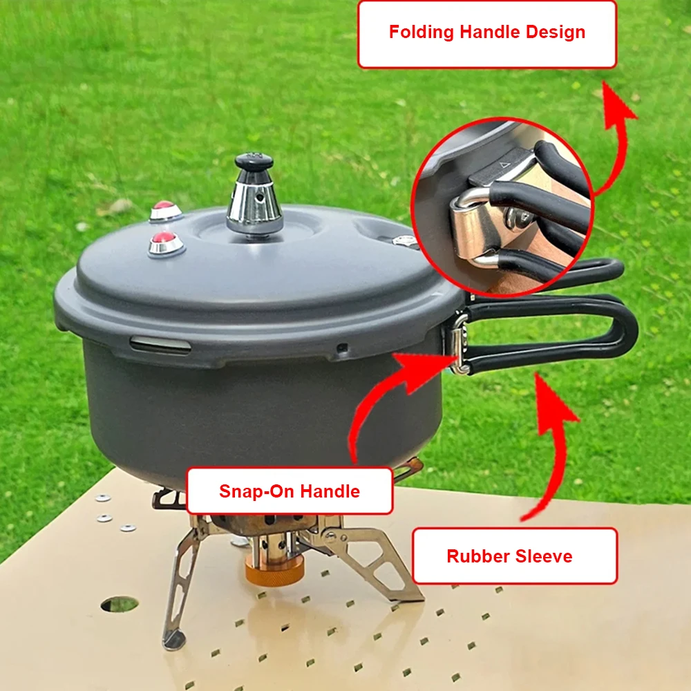 Mini-cuiseur à pression de cam - Camping Cooking Pack avis et prix