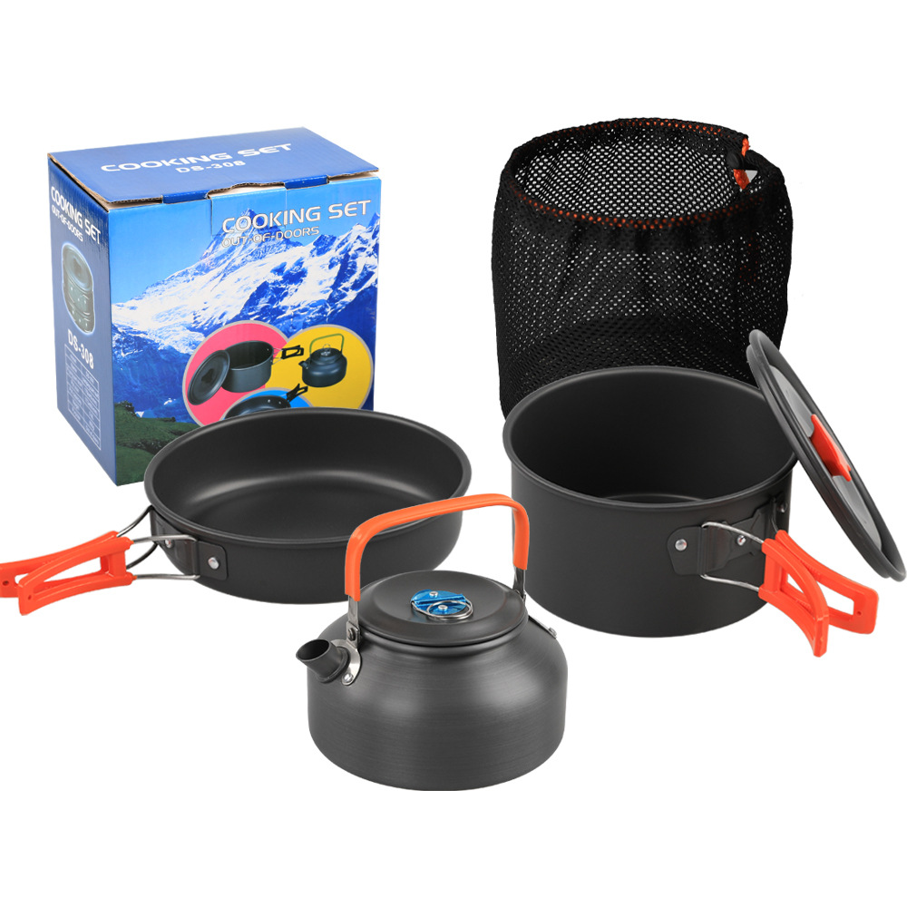Ensemble de cuisine de camping - Camping Cooking Set Non Stick avis et prix