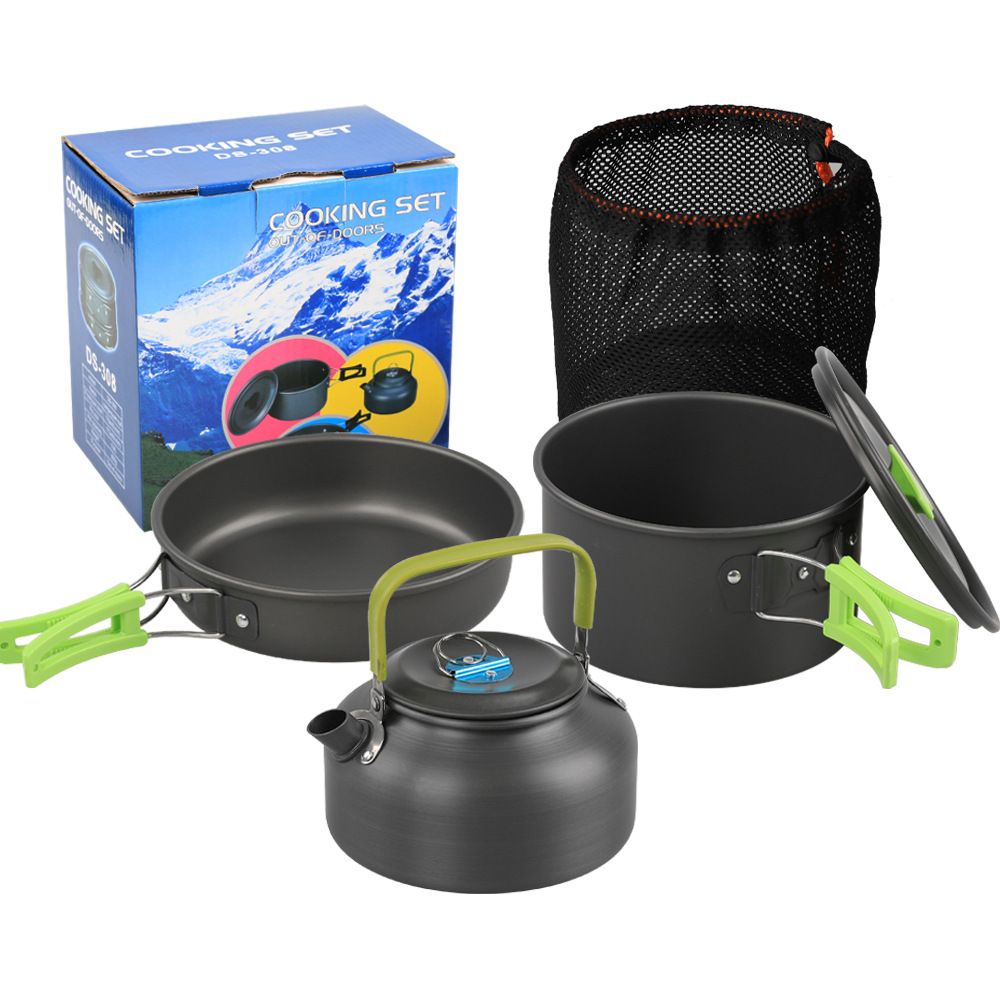 Ensemble de cuisine de camping - Camping Cooking Set Non Stick avis et prix