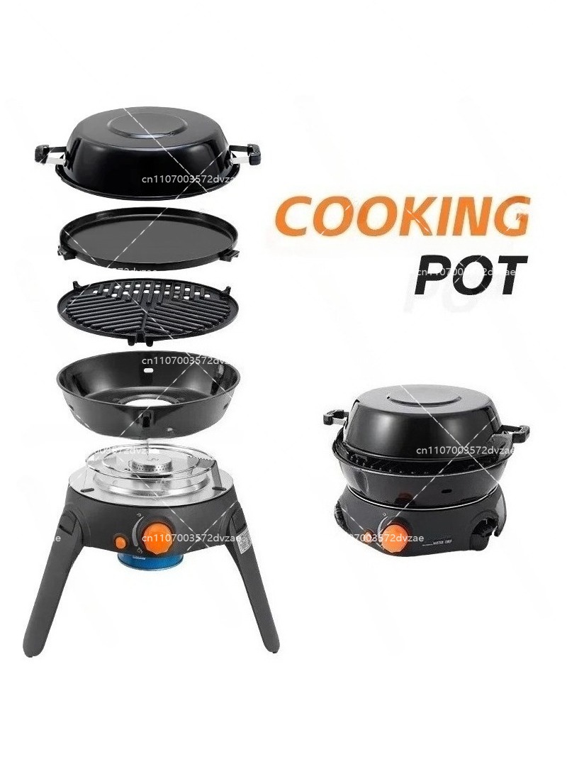 Réchaud à gaz multifonctionnel - Camping Cooking Gear avis et prix
