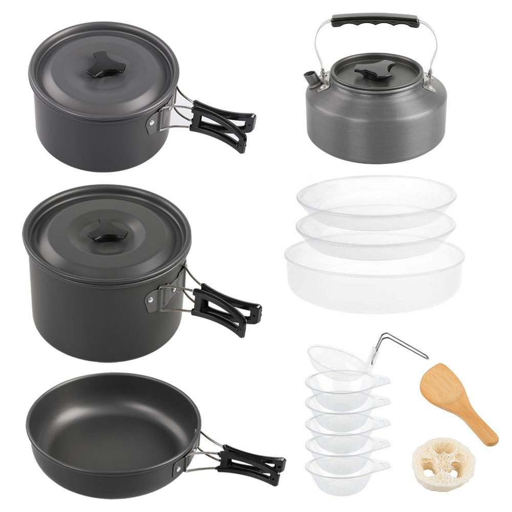 Ensemble de cuisson extérieur  - Nesting Camping Cooking Set avis et prix