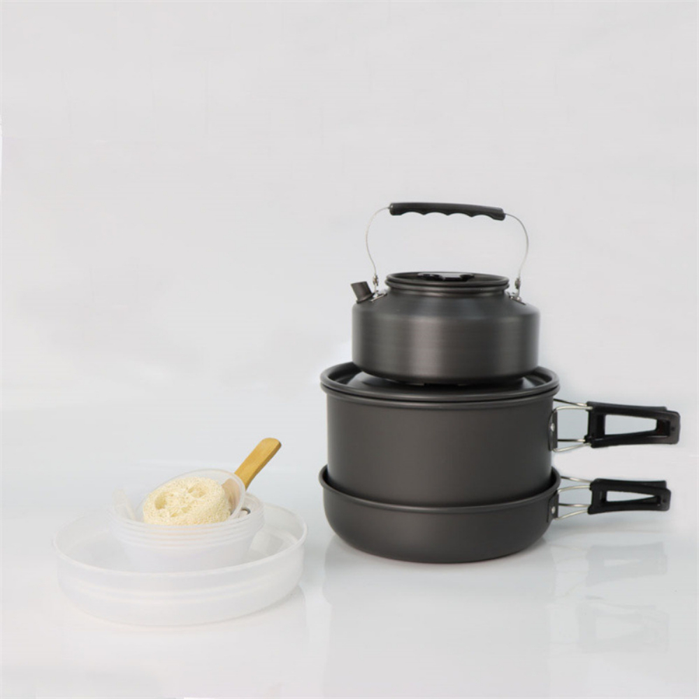 Ensemble de cuisson extérieur  - Nesting Camping Cooking Set avis et prix