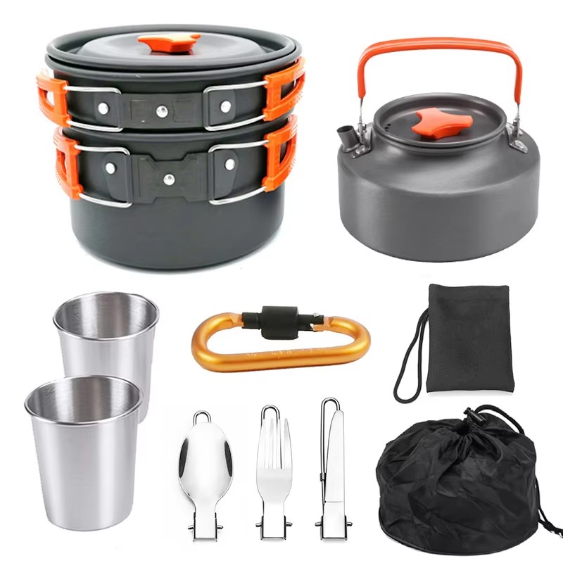 Ensemble de cuisine de camping - Camping Cooking Set Non Stick avis et prix