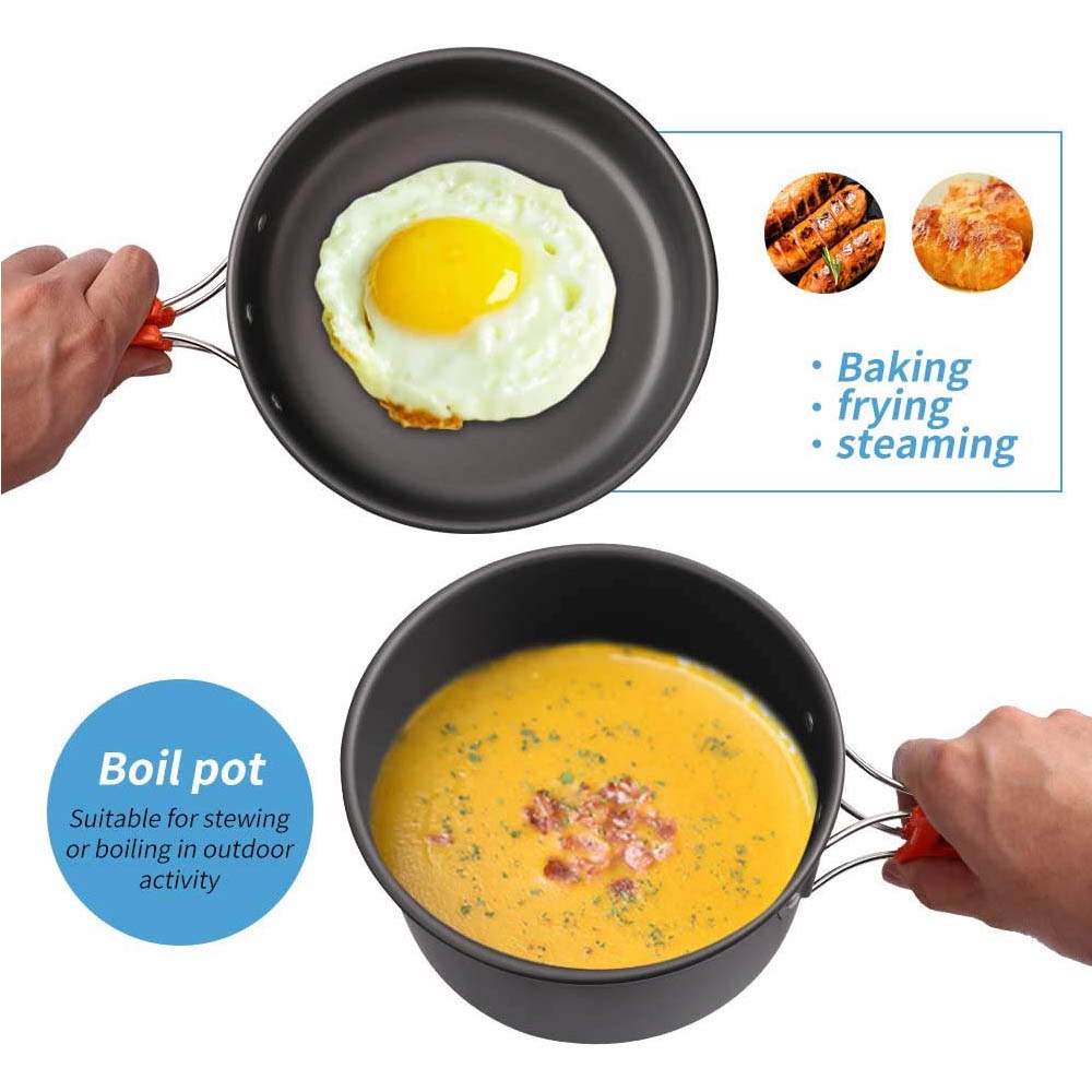 Ensemble de cuisine de camping - Camping Cooking Vegetables avis et prix