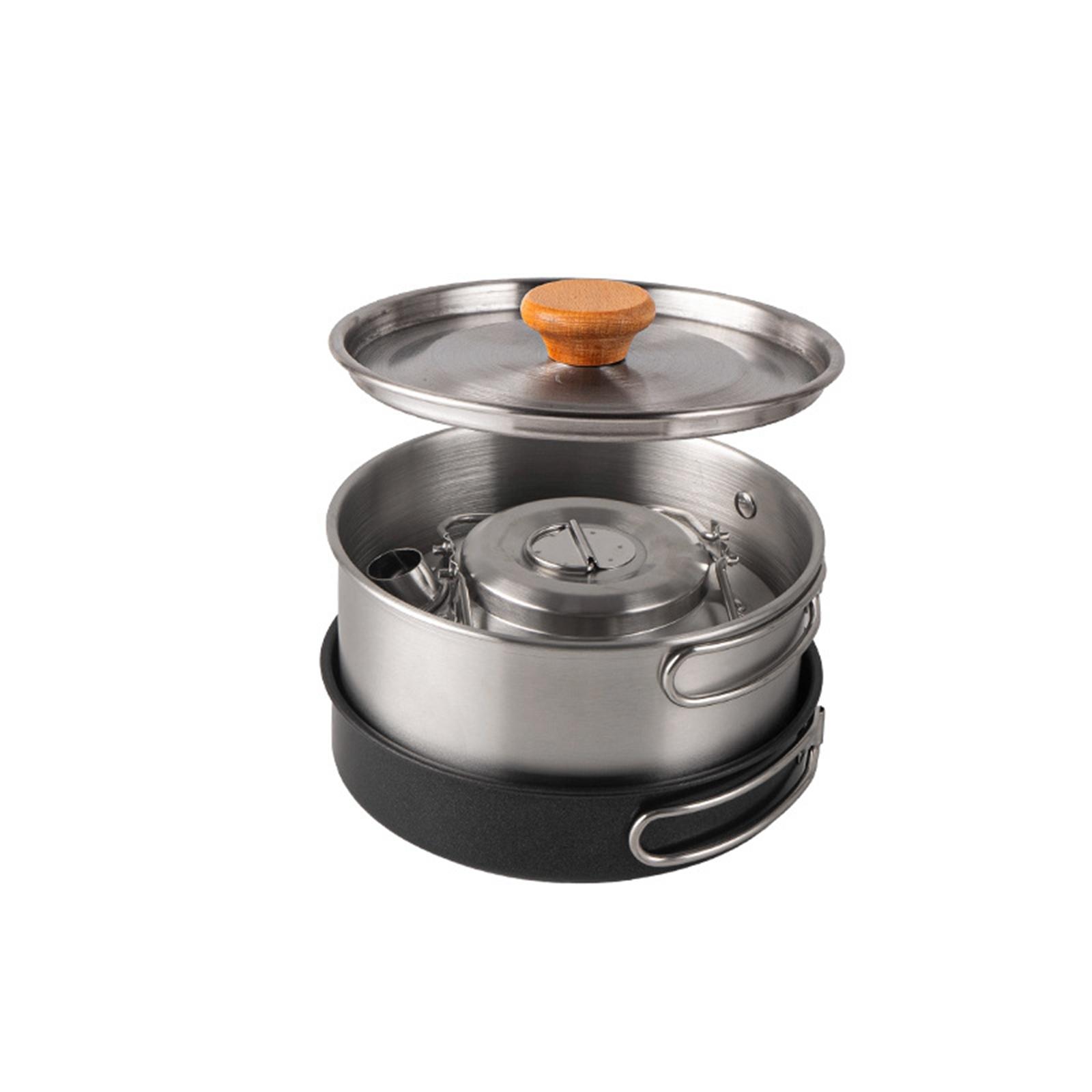 Ensemble de cuisine de camping - Camping Cooking Set Non Stick avis et prix