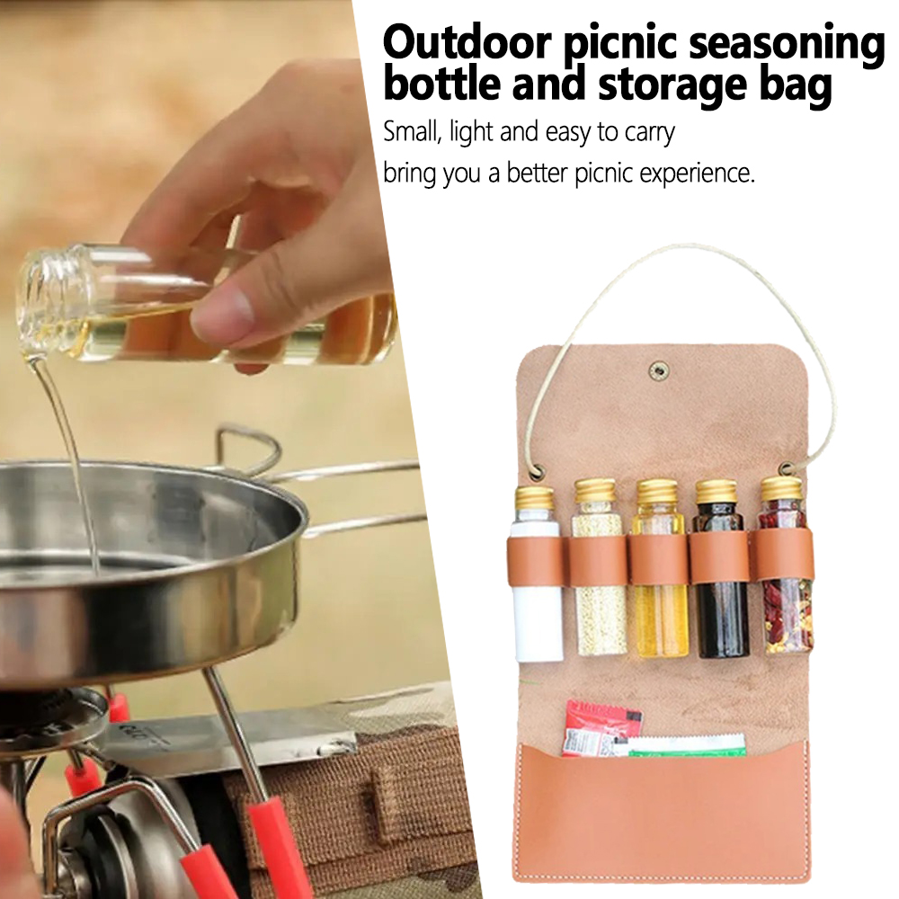 Ensemble de bouteilles d'épice - Camping Cooking Bag avis et prix