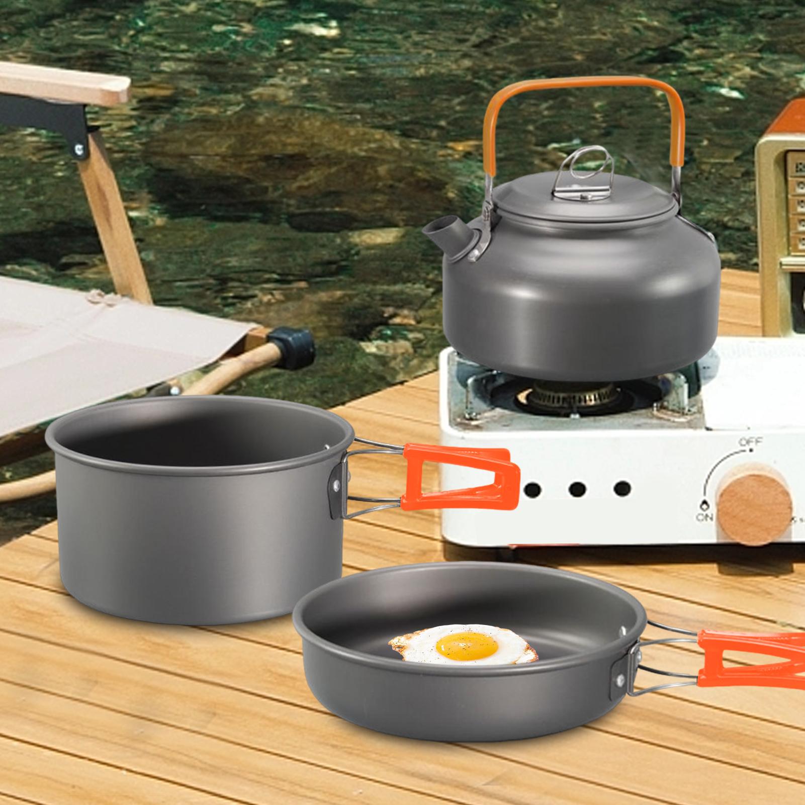 Ustensiles de cuisine de Campi - Camping Cooking Set Non Stick avis et prix