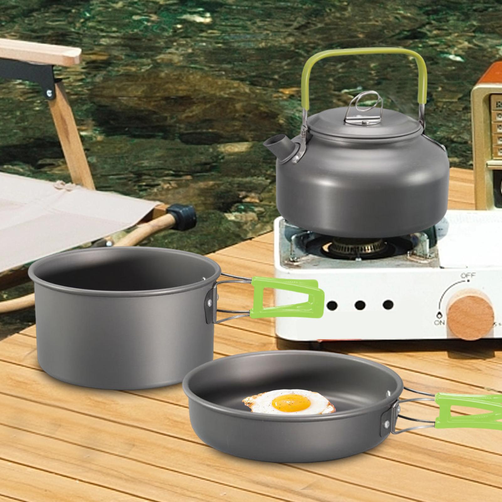 Ustensiles de cuisine de Campi - Camping Cooking Set Non Stick avis et prix
