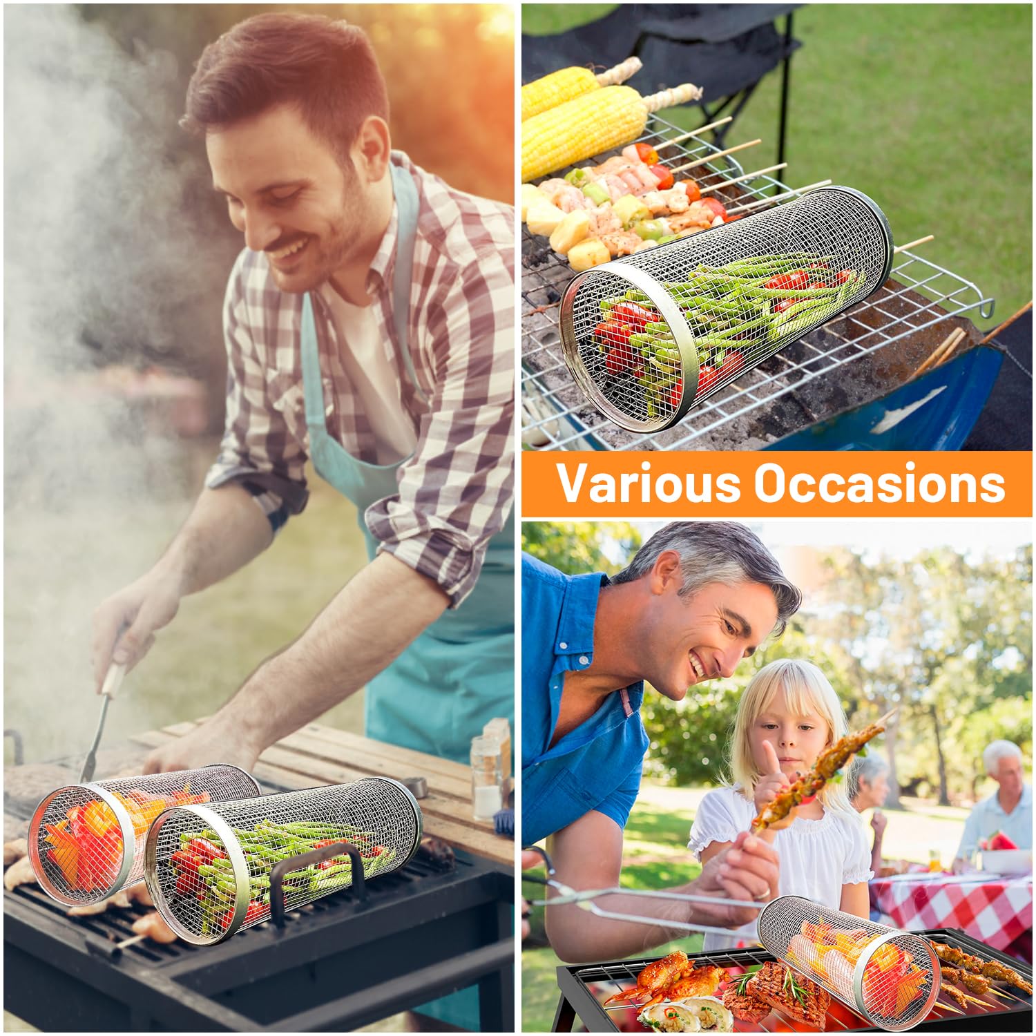 Paniers à grillades roulants p - Camping Cooking Pack avis et prix