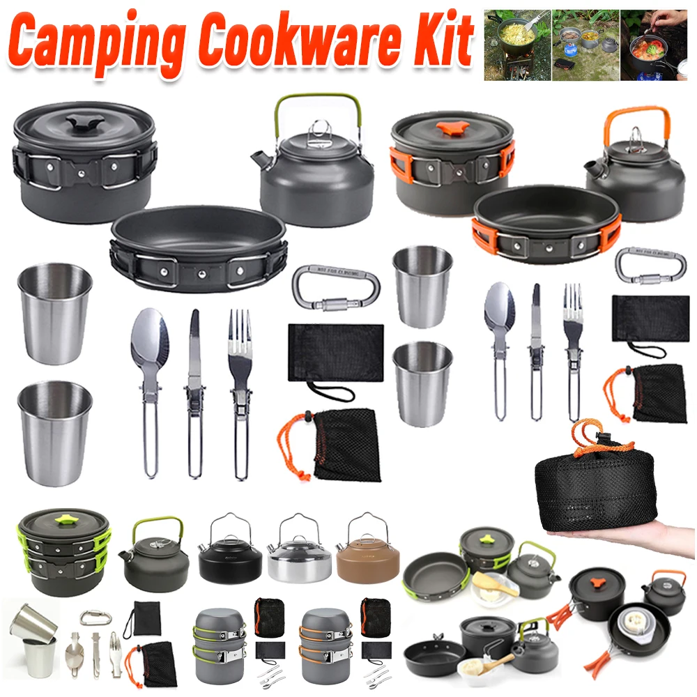 Kit de cuisine de camping, bou - Camping Cooking Pot avis et prix