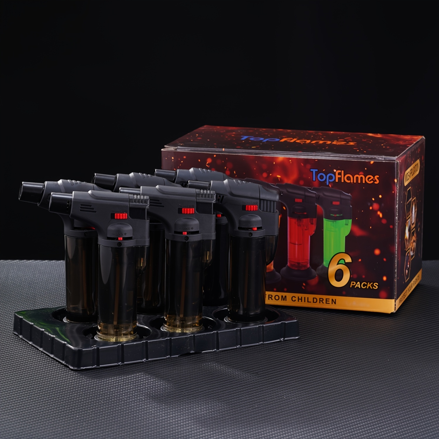 6 pistolets à flamme réglable  - Camping Cooking Butane avis et prix
