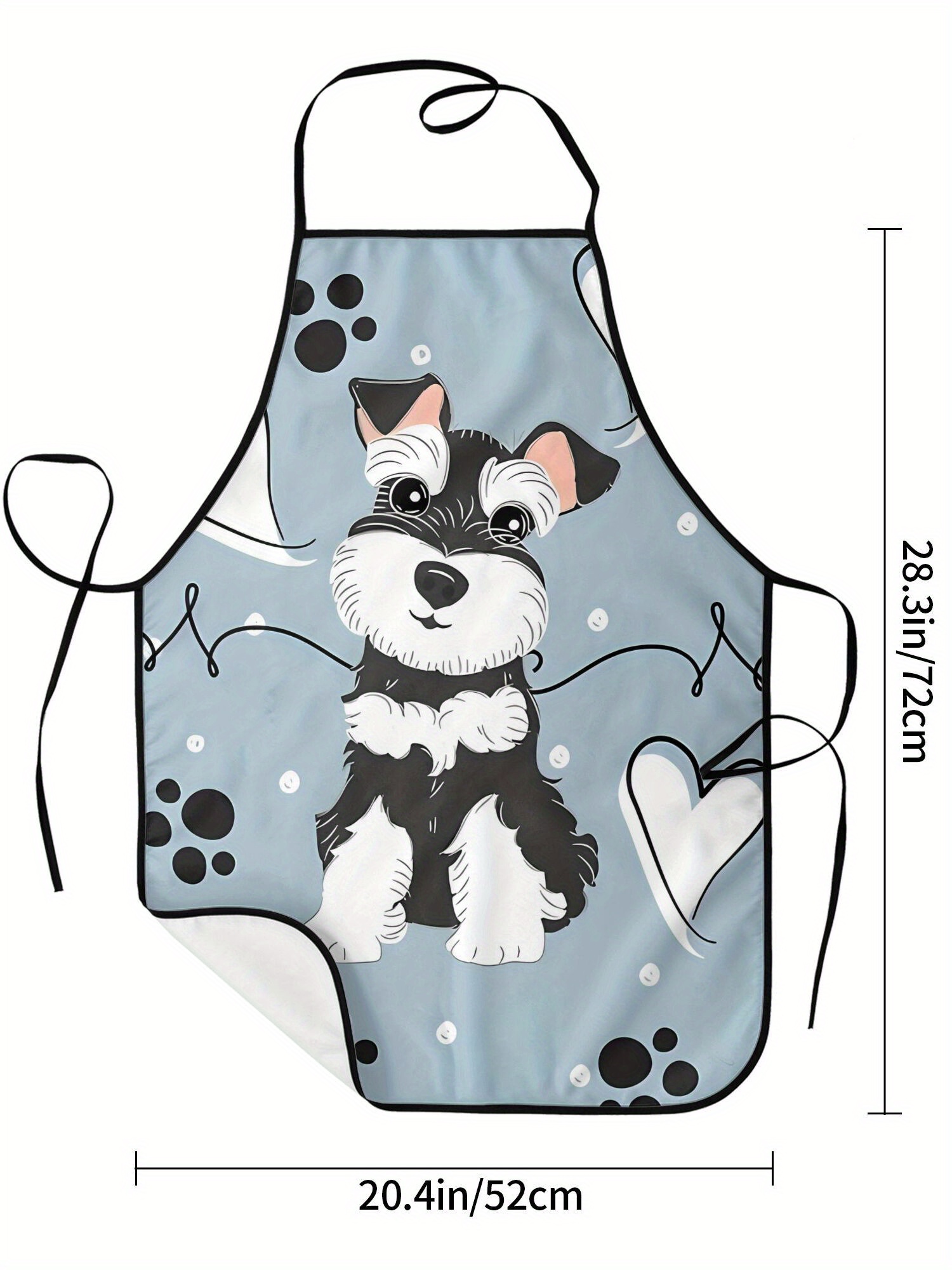 Tablier amusant imprimé Schnau - Camping Cooking Apron avis et prix