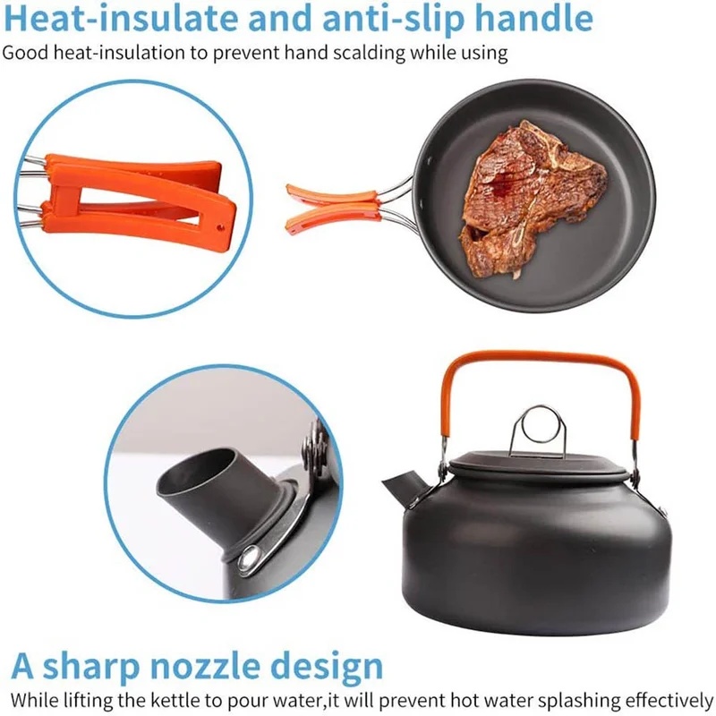 Ensemble de cuisine de camping - Camping Cooking Pack avis et prix