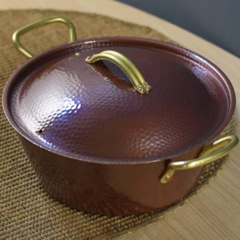 Marmite en cuivre Vintage fabr - Camping Cooking Pot avis et prix