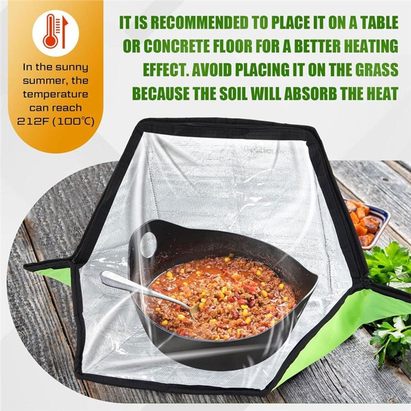 Four solaire portable et pliab - Solar Oven Camp avis et prix